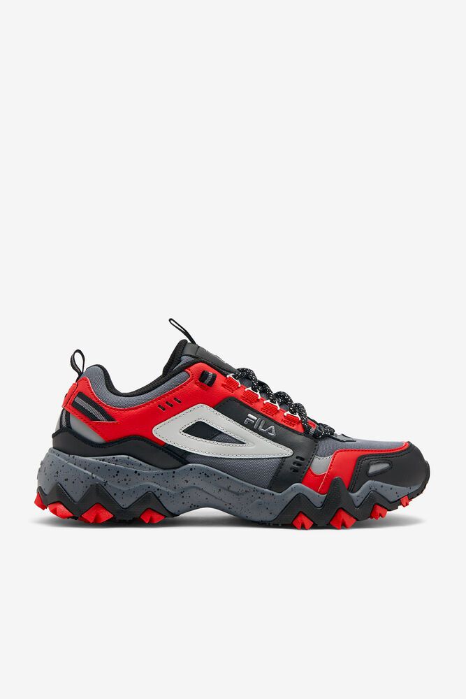 Fila Oakmont Tr Trainers Black/Red - Mens - 02137LYUA